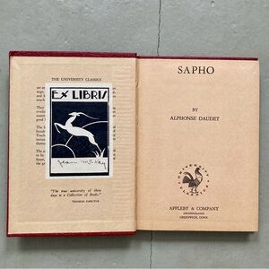 Sapho Parisian Manners Alphonse Daudet Sappho French Paris Fiction Model Scandal